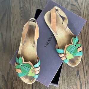 Vintage Prada Fish Sandals